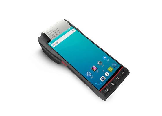 Android 9.0 NFC Handheld POS Terminal with 2D Barcode Scanner & Printer for Logistics