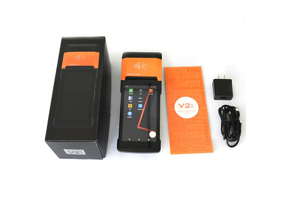 Sunmi V2s Android Handheld POS Terminal Parking Ticket Machines All In One Epos System